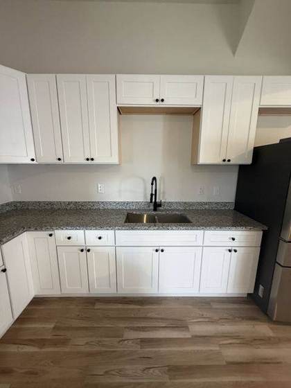 Sink run with new fixtures