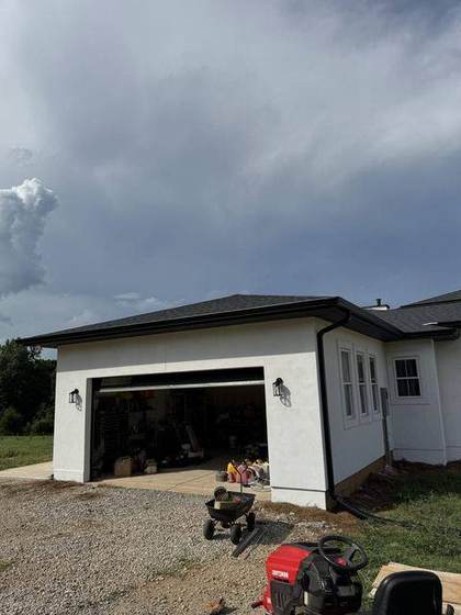 Garage side of the home