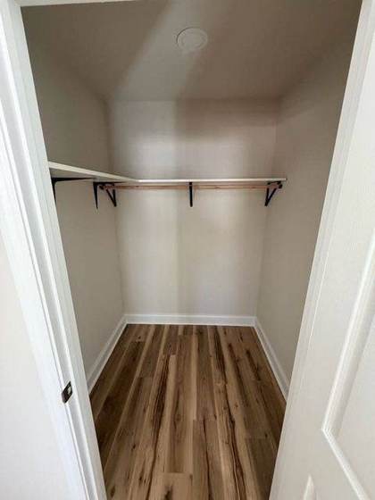 Closet with new shelving