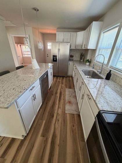 Sink and dishwasher run