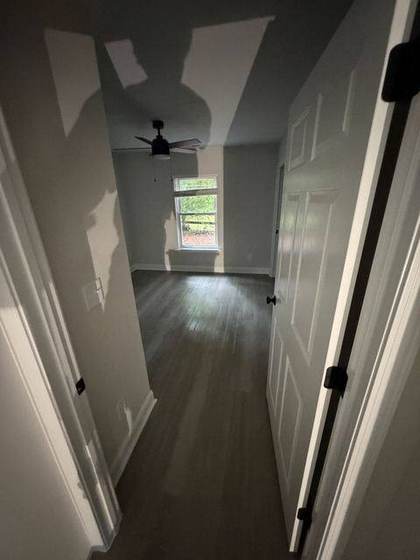 Finished bedroom