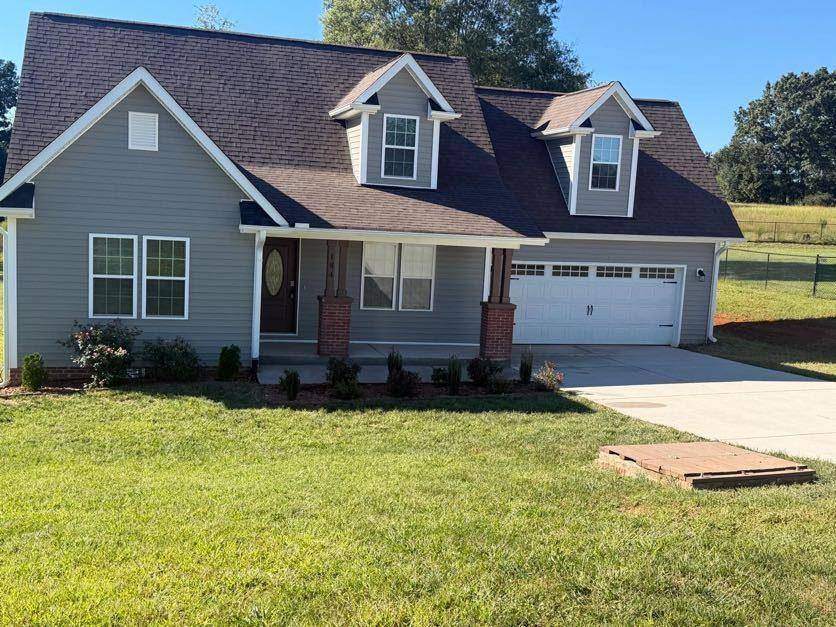 Taylorsville home with dormers and attached garage